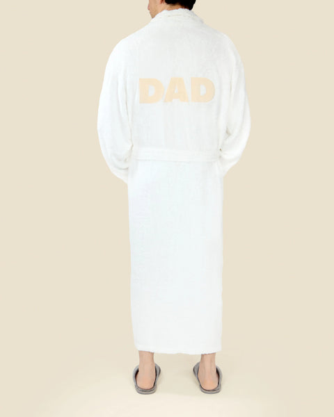 Human Robe Dad - White